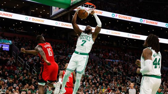Karalis: Jayson Tatum and Jaylen Brown casually dominate young Rockets trying to measure up taken at TD Garden (Celtics)